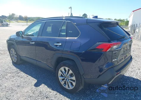 2019 Toyota Rav4 Limited from USA, damaged, VIN 2T3N1RFV8KC057721